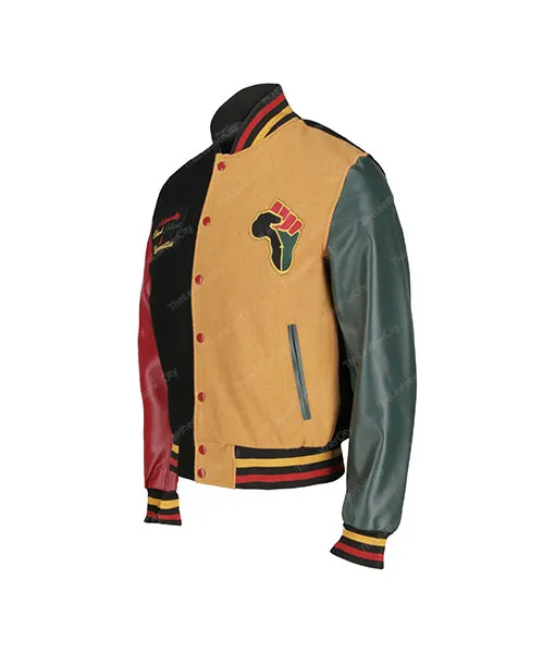 Donovan Mitchell Pride HBCU Varsity Jacket