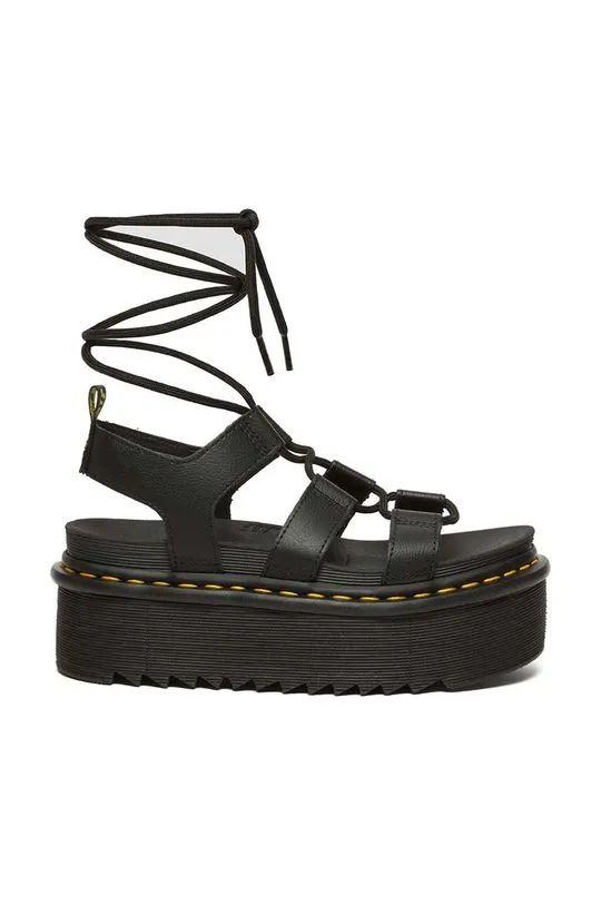 Dr Martens Nartilla XL black leather sandals