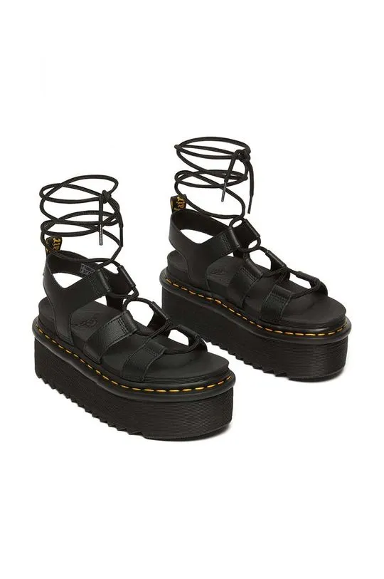 Dr Martens Nartilla XL black leather sandals