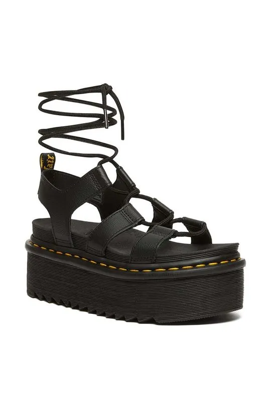 Dr Martens Nartilla XL black leather sandals