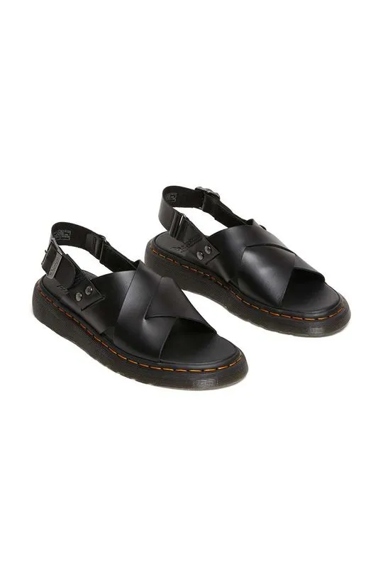 Dr Martens Zane black leather sandals