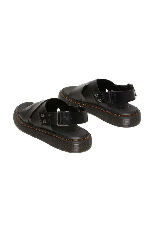 Dr Martens Zane black leather sandals