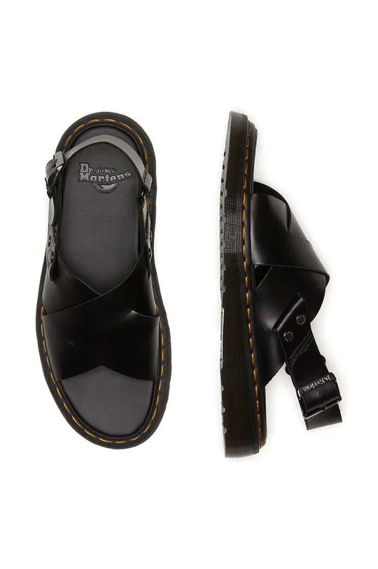 Dr Martens Zane black leather sandals