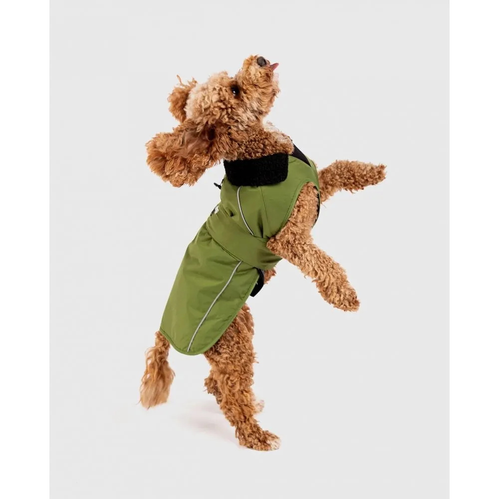 Dryrobe Dog Drying Coat Green Black