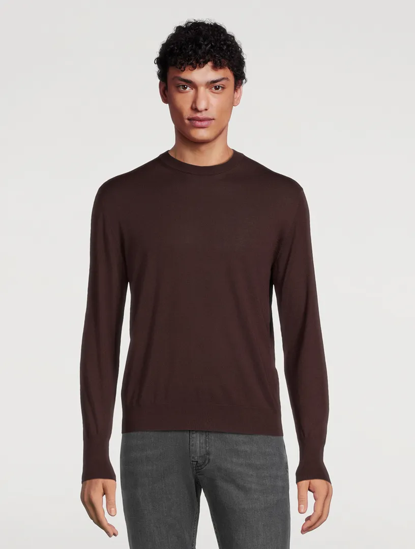 Eleventy Wool Pullover Sweater - Luxury Knitwear