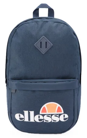 Navy Ellesse Duel Laptop Backpack Bag