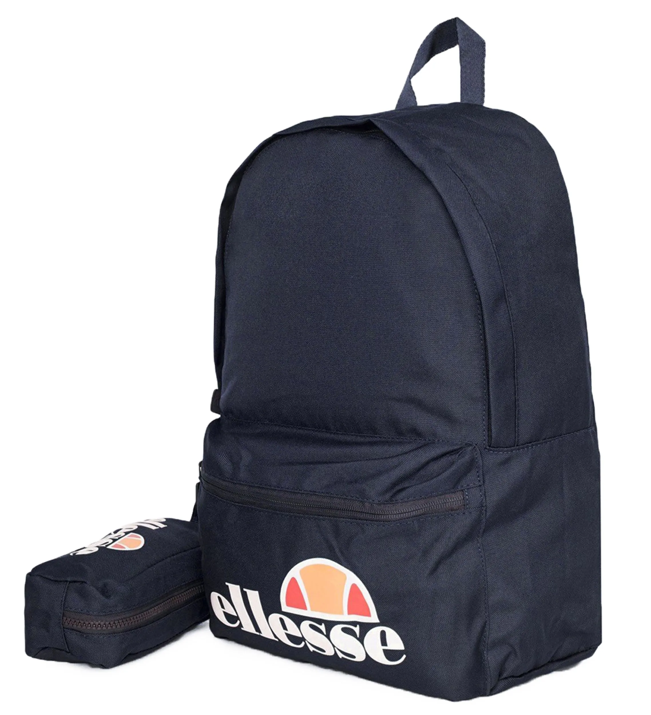 Navy Ellesse Rolby School Backpack & Pencil Case Bag