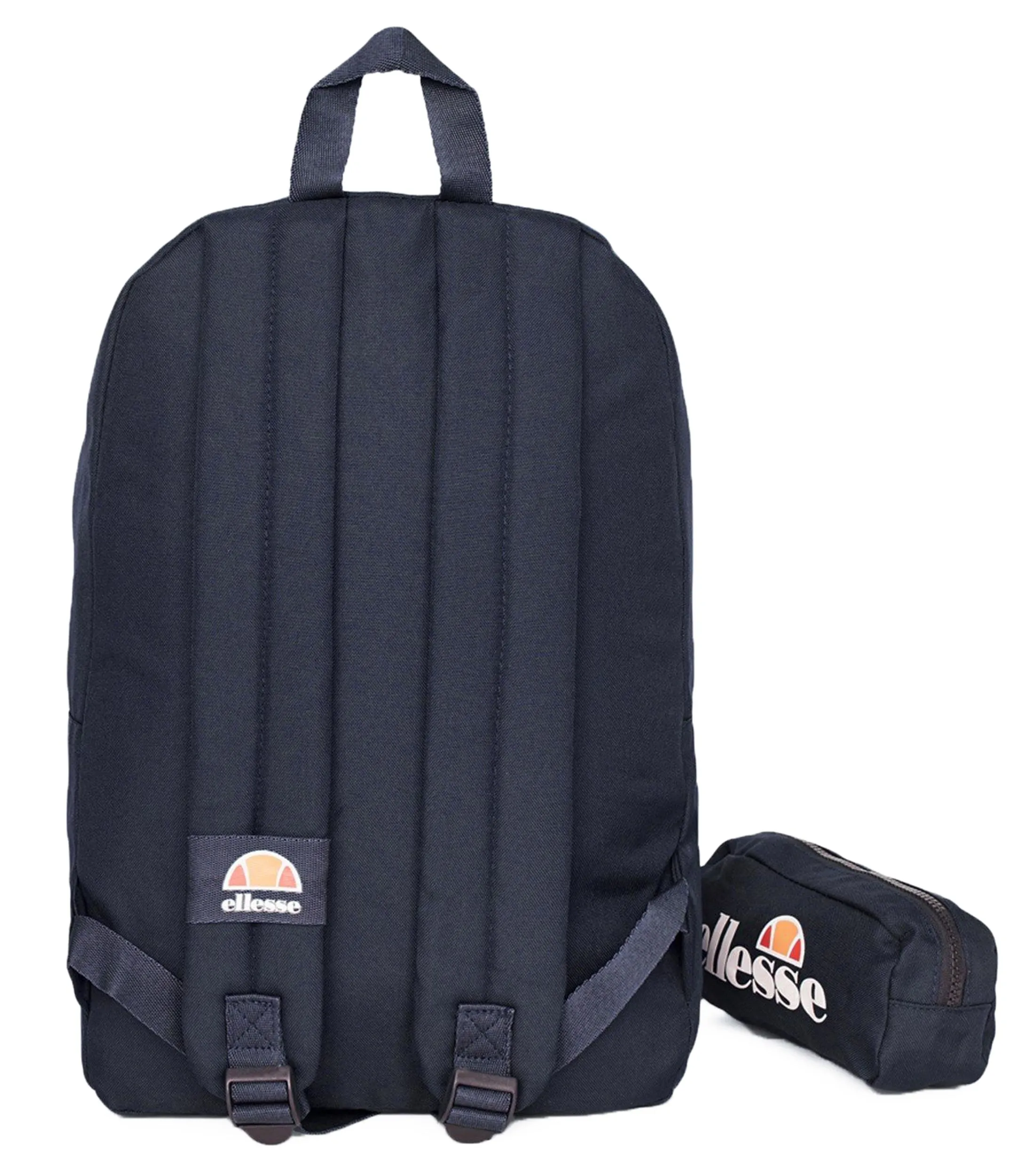 Navy Ellesse Rolby School Backpack & Pencil Case Bag