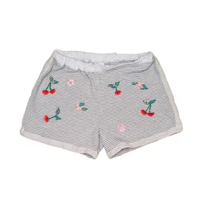 Embroidered Striped Shorts by Crewcuts