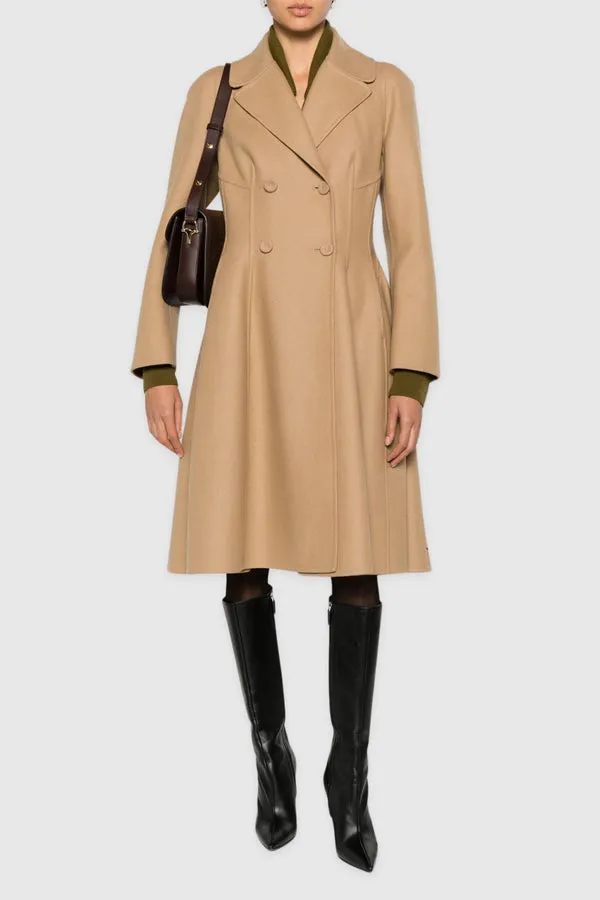 Ermanno Scervino Coat_Double Breasted_Style.