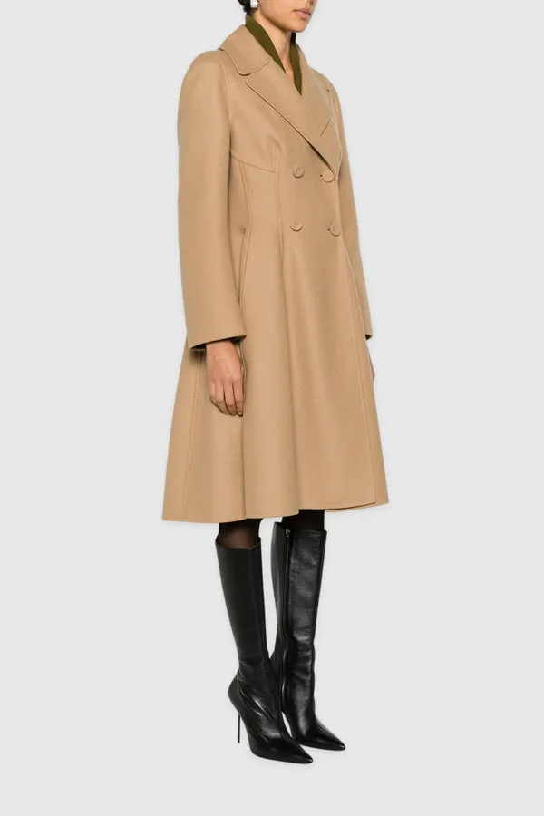 Ermanno Scervino Coat_Double Breasted_Style.