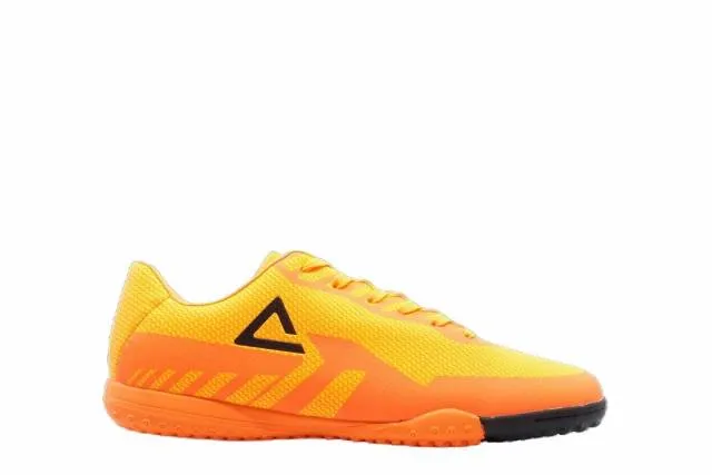 Mens Peak TF Turf Fluorescent Orange Outdoor Soccer Shoes