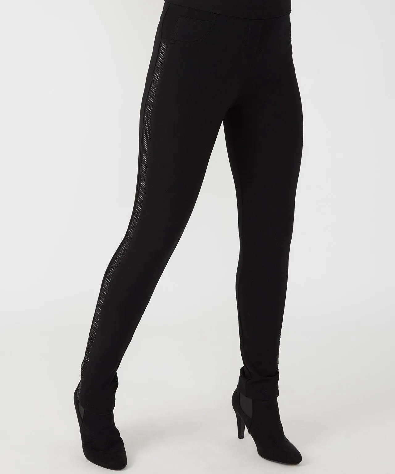 Sparkle Detail Ponte Leggings from First Avenue