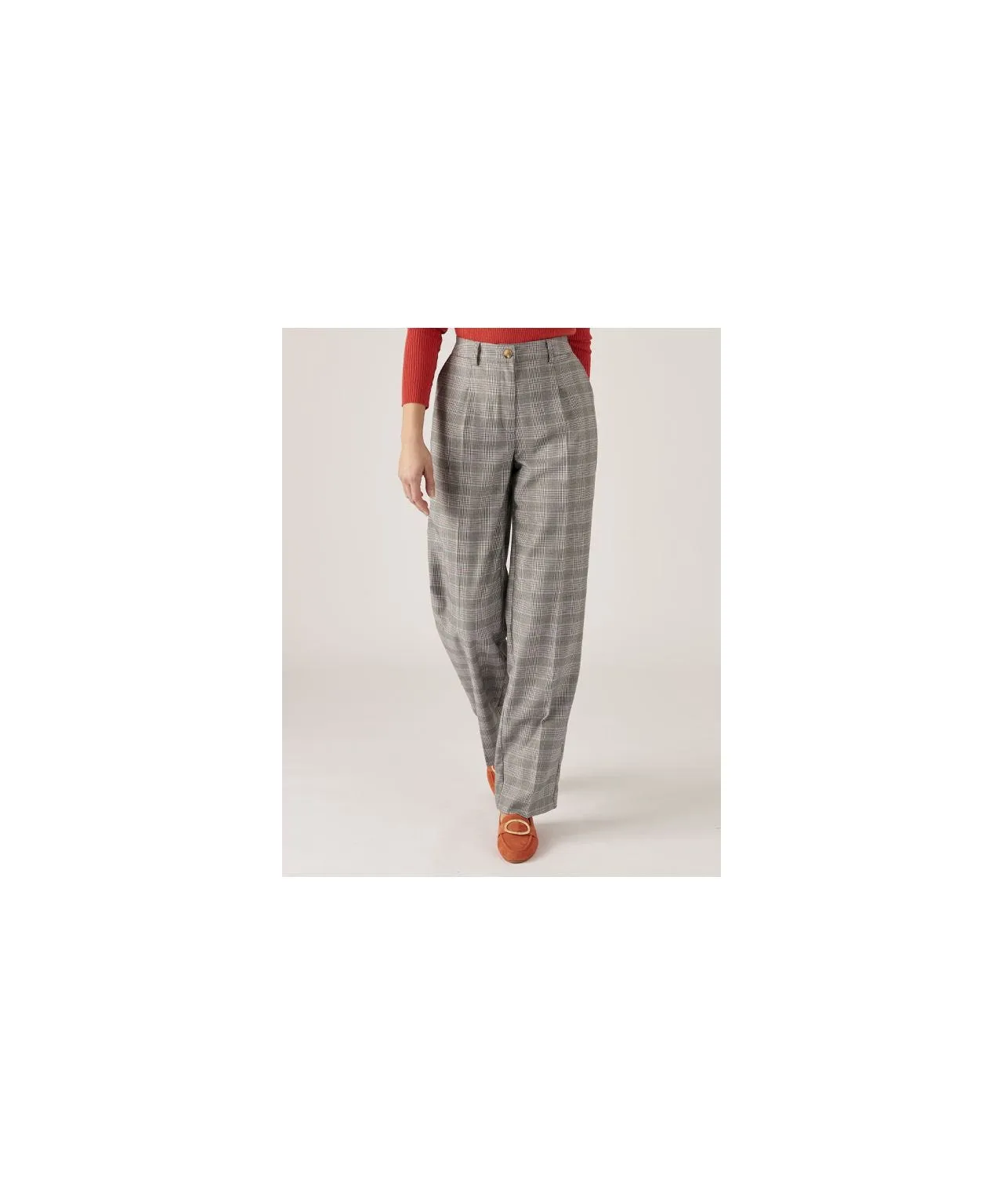 Flat Stretch Jersey Trousers