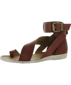 Free People Leather Ankle Strap Sandals