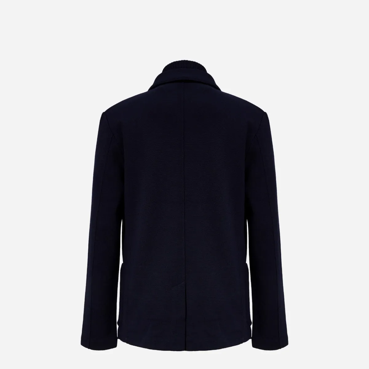 GRAN SASSO Rain Wool Knit Jacket can be rewritten as GRAN SASSO Wool Knit Jacket for Rain for better search engine optimization.