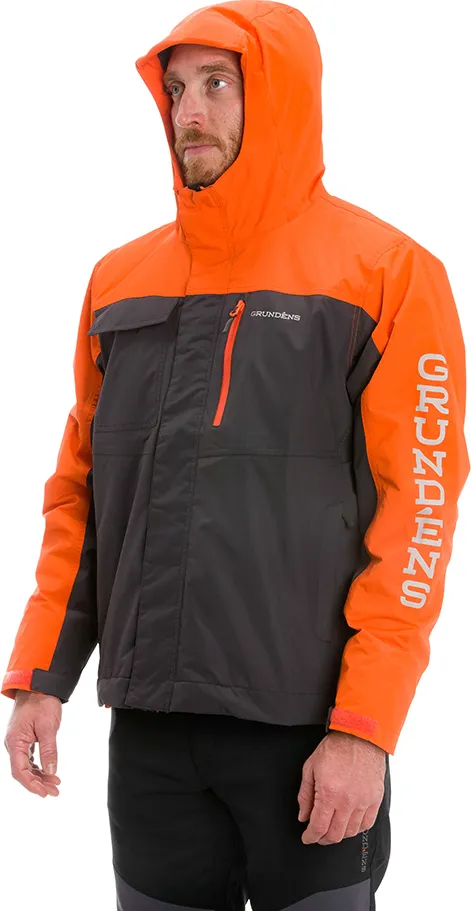Grundéns Men's Transmit Jacket Red Orange | Buy Grundéns Men's Transmit Jacket Red Orange here | Outnorth