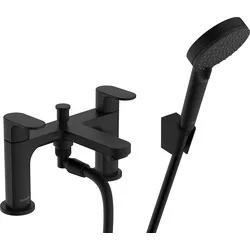 Hansgrohe Rebris S Bath Shower Mixer Tap Matt Black