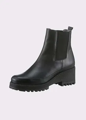 Heine Leather Chelsea Boots at Grattan Store