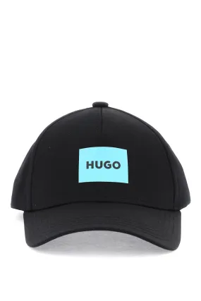 HUGO cap with patch design for baseball