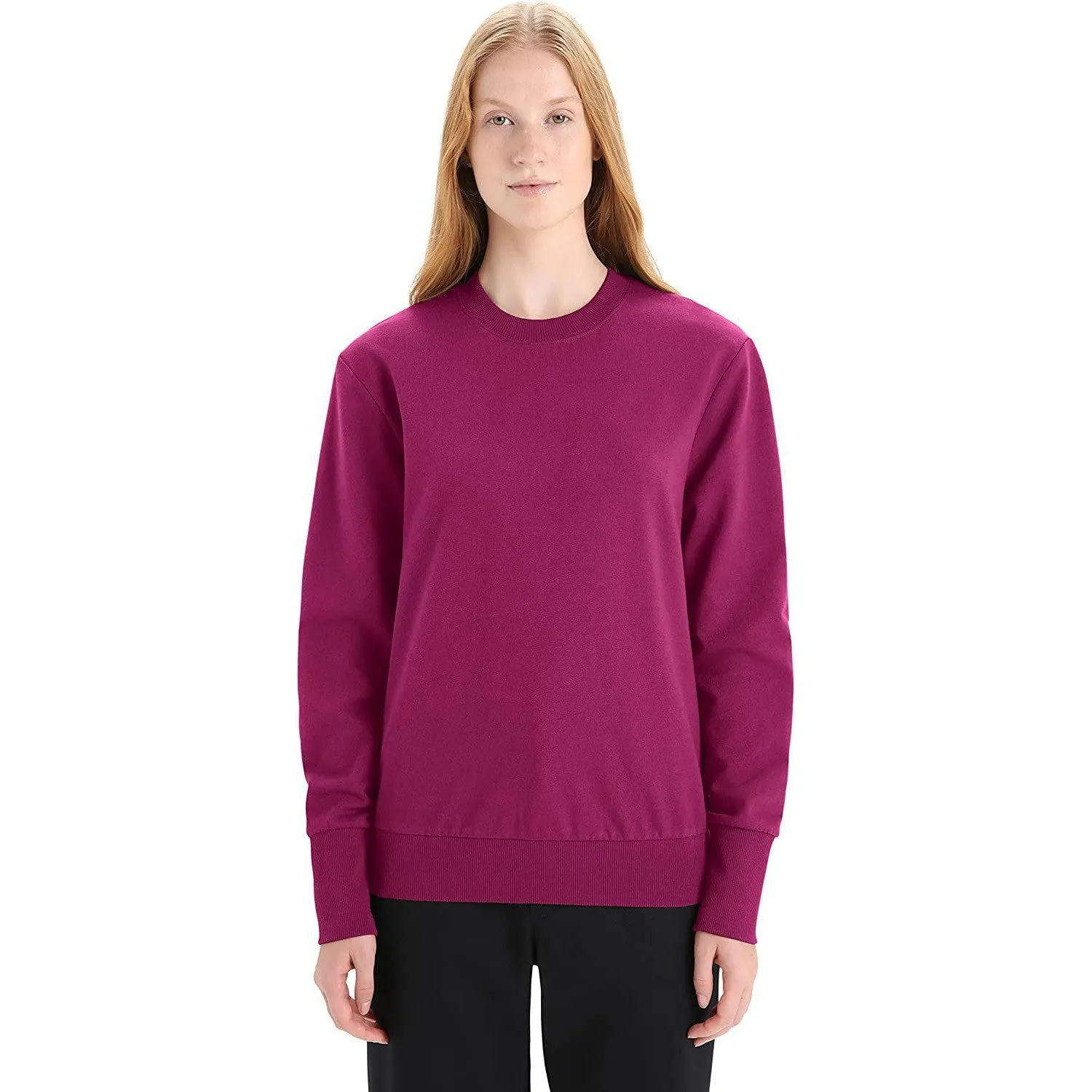 Icebreaker Merino Women's Central Long Sleeve Lounge Sweatshirt