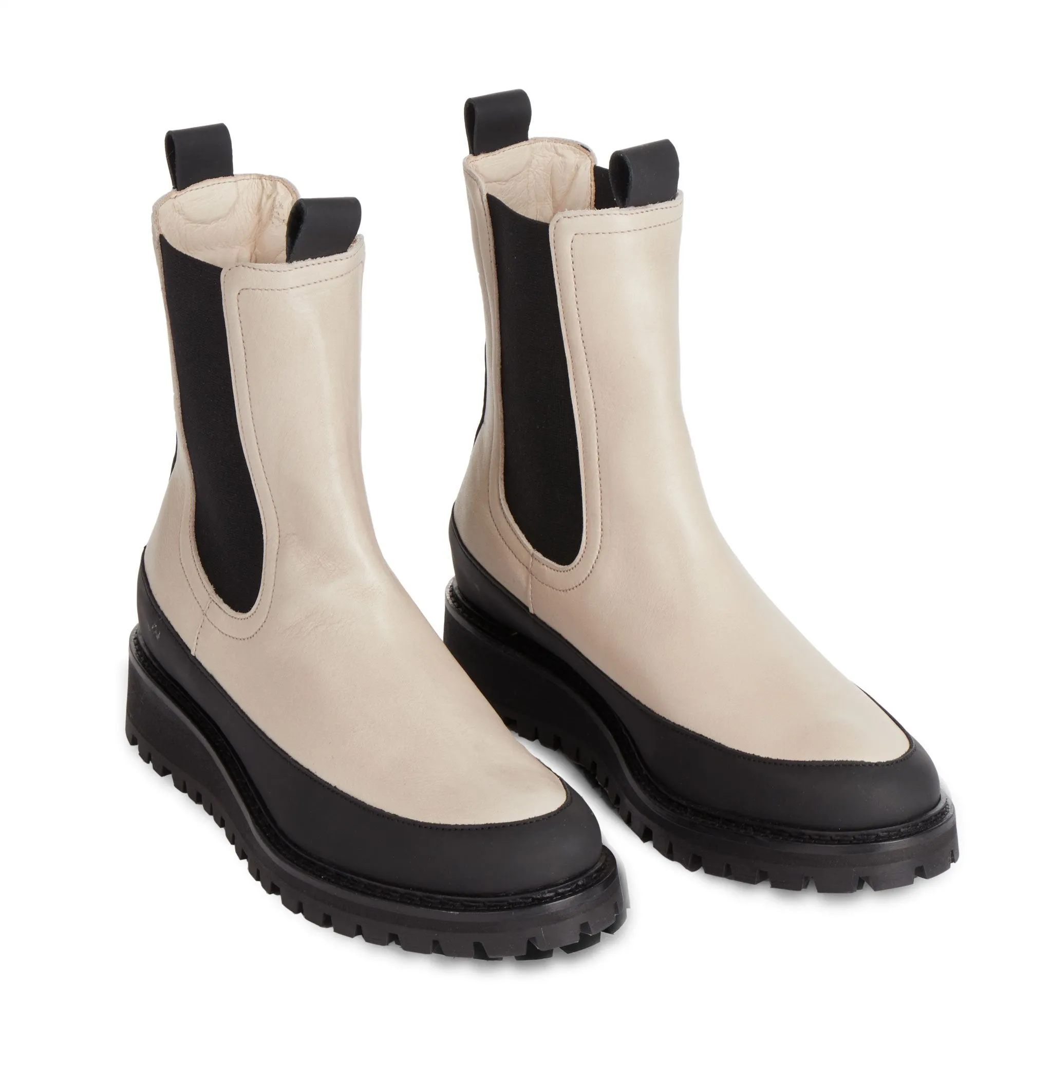 Iowa Cream Chelsea Boots