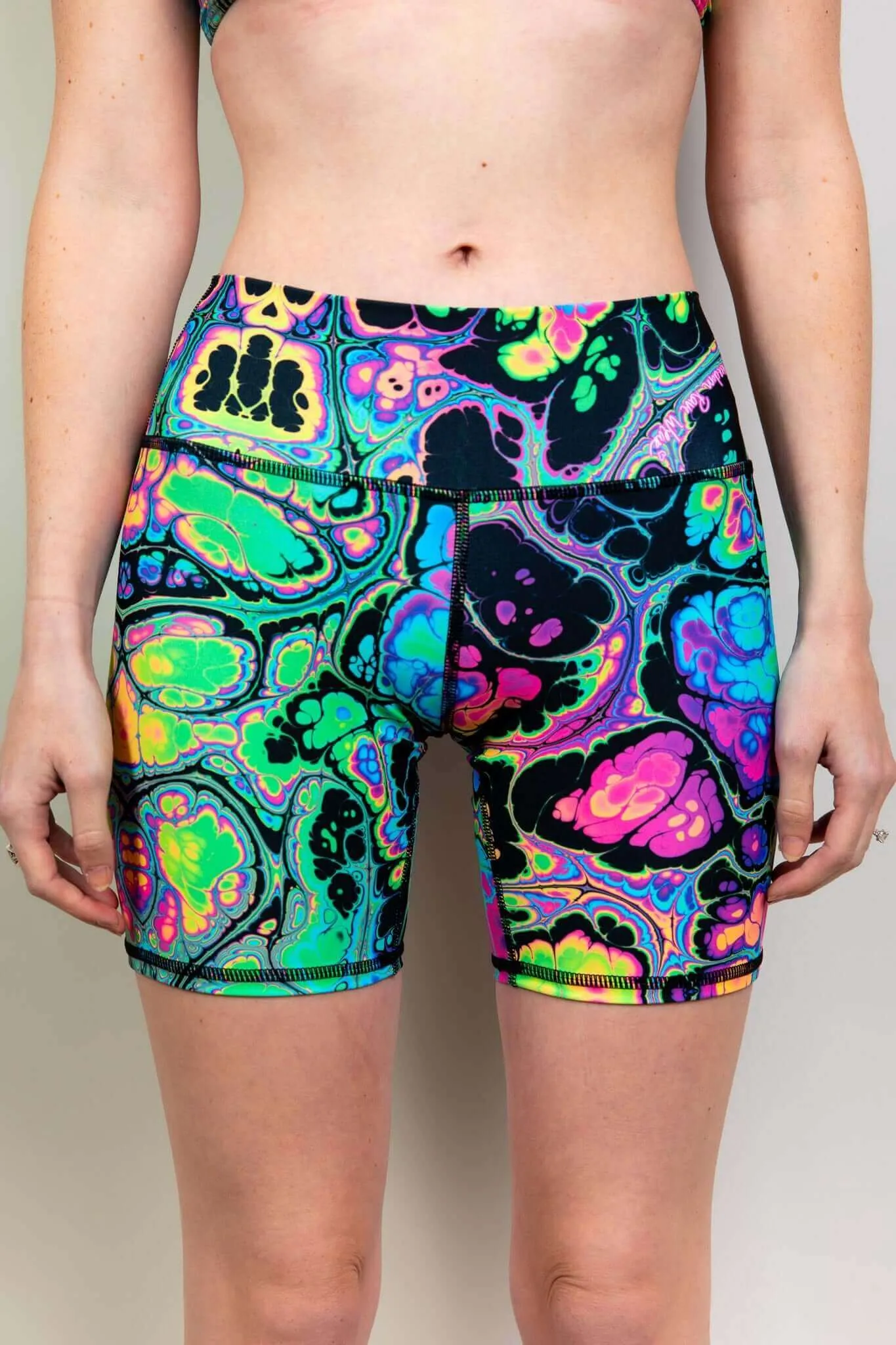 Iridescent Cycling Shorts