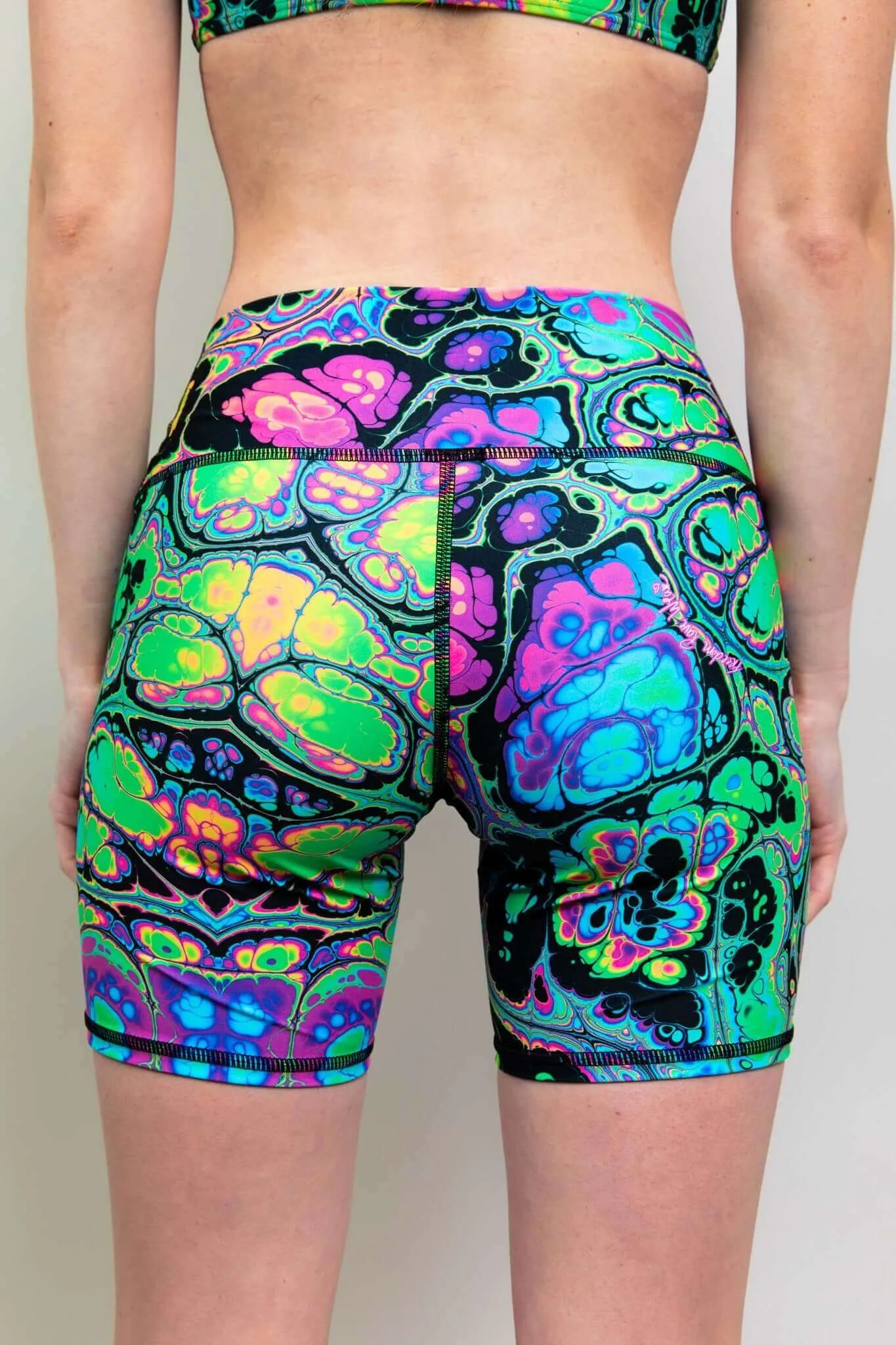 Iridescent Cycling Shorts