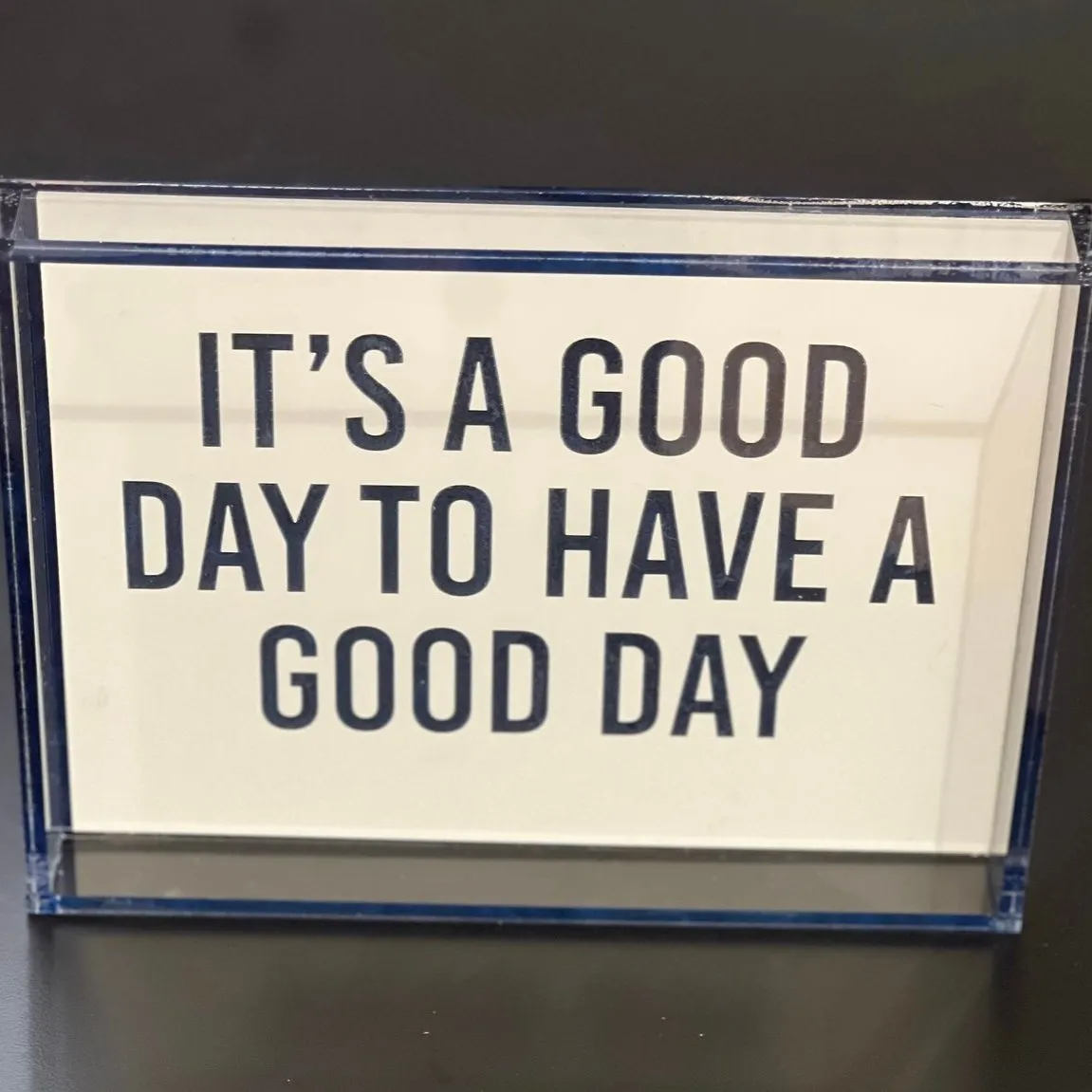 It's a Good Day for Good Day Tray