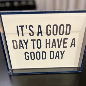It's a Good Day for Good Day Tray