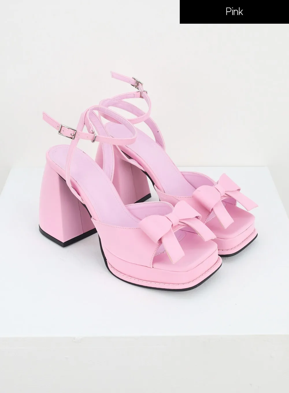 IU322 Ribbon Detail Heel Sandals