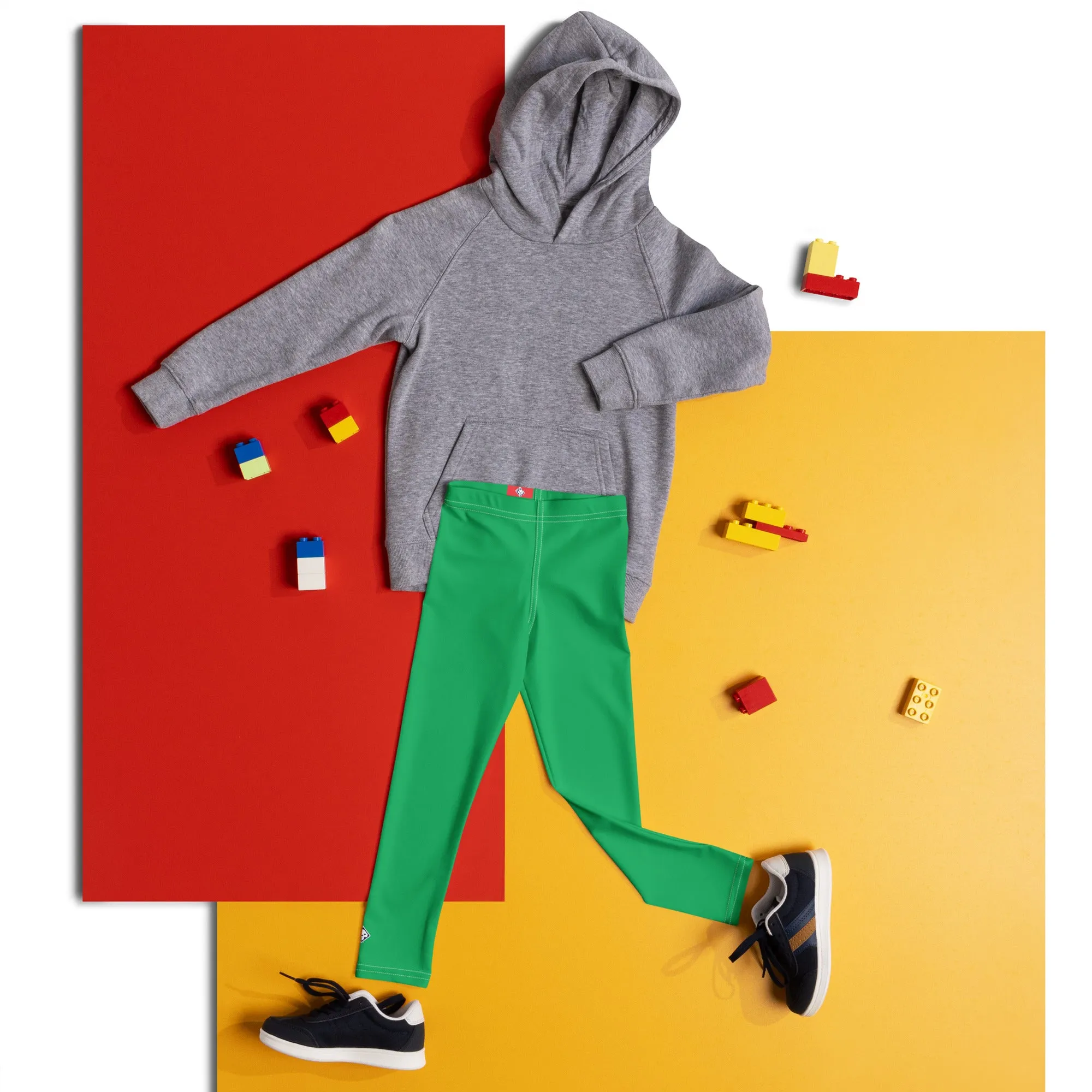 Jade Solid Color Leggings for Boys - Play Hard, Dress Smart