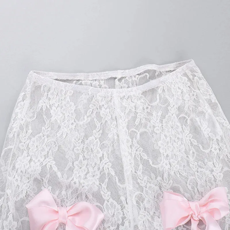 Jasmin Lace Bow Pant