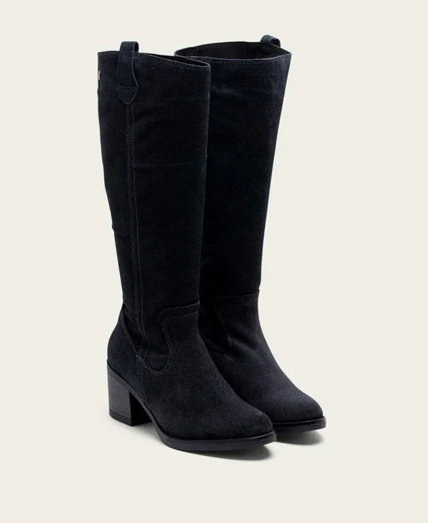 Jimae 4647 high boots with side zipper