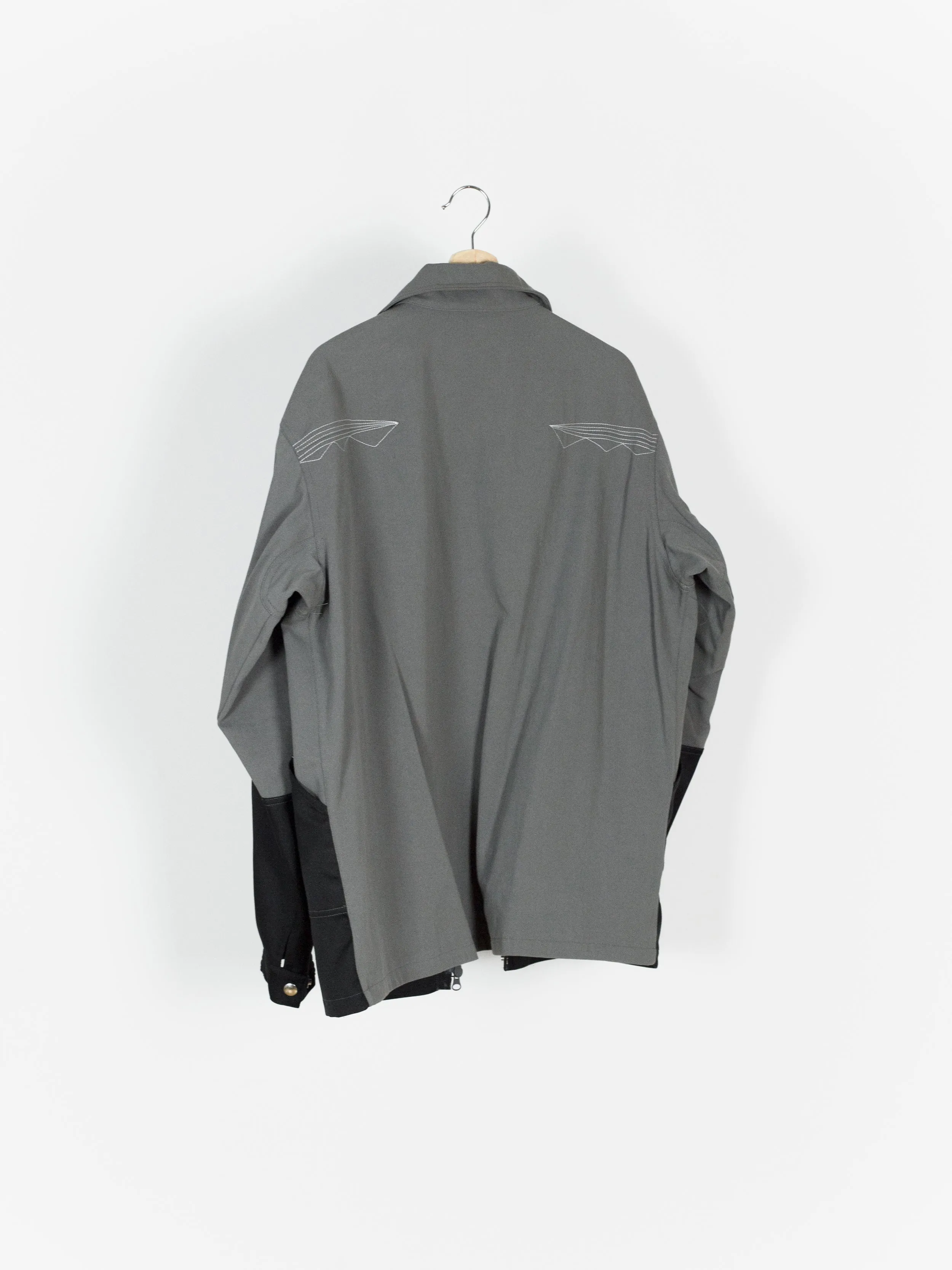 Kiko Kostadinov SS19 'Kutch' Zip Jacket - Two-Tone 00062019