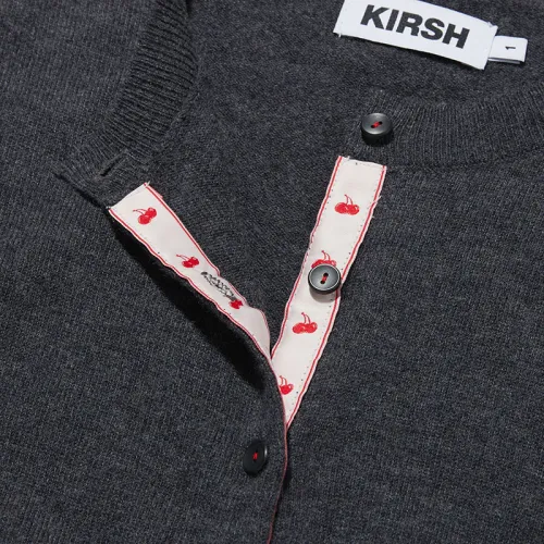 KIRSH Street Style Long Sleeves Logo Cardigans | Unisex