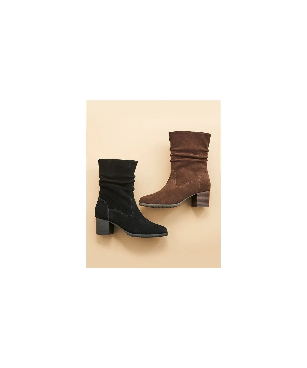 Stylish Dark Brown Ladies Boots