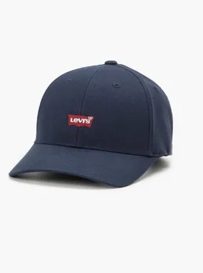 Navy Blue Levi's Housemark Flex Fit Baseball Cap