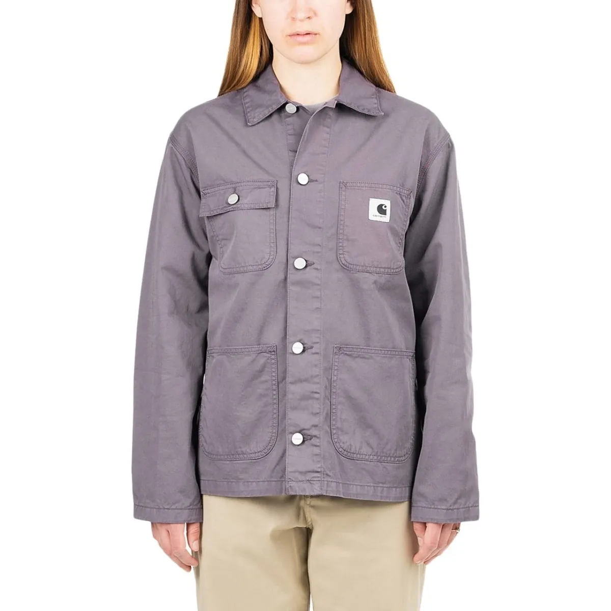 Lilac Carhartt WIP W Michigan Coat.