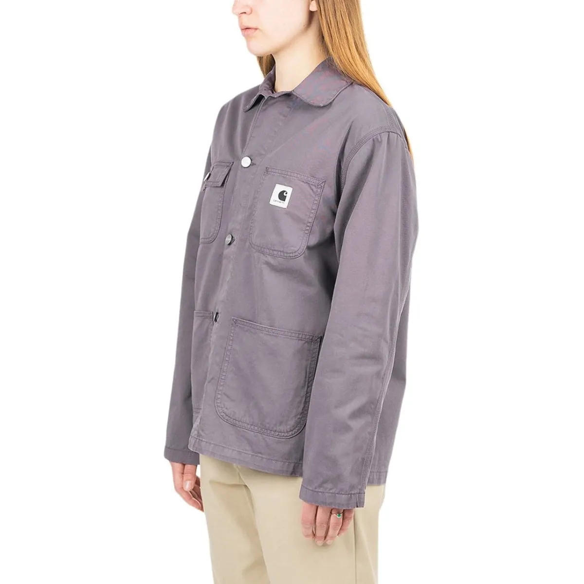 Lilac Carhartt WIP W Michigan Coat.