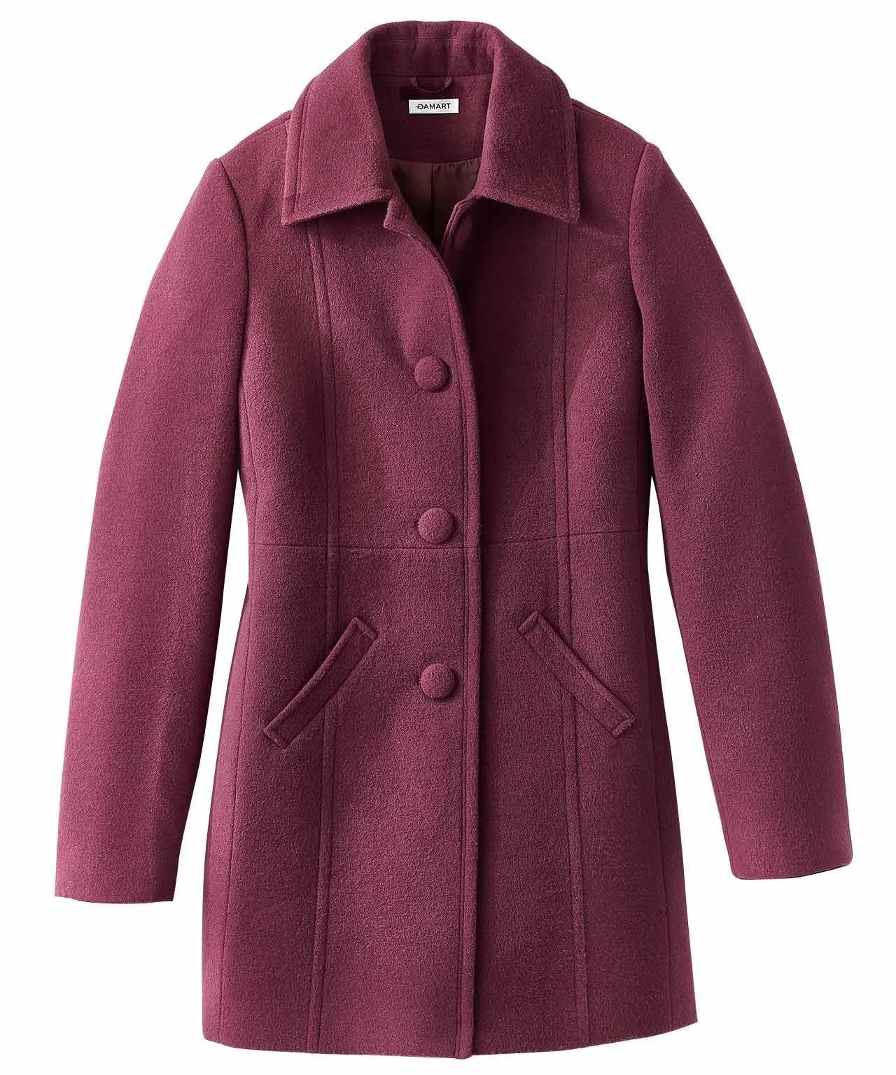 Long Elegant Wool Coat