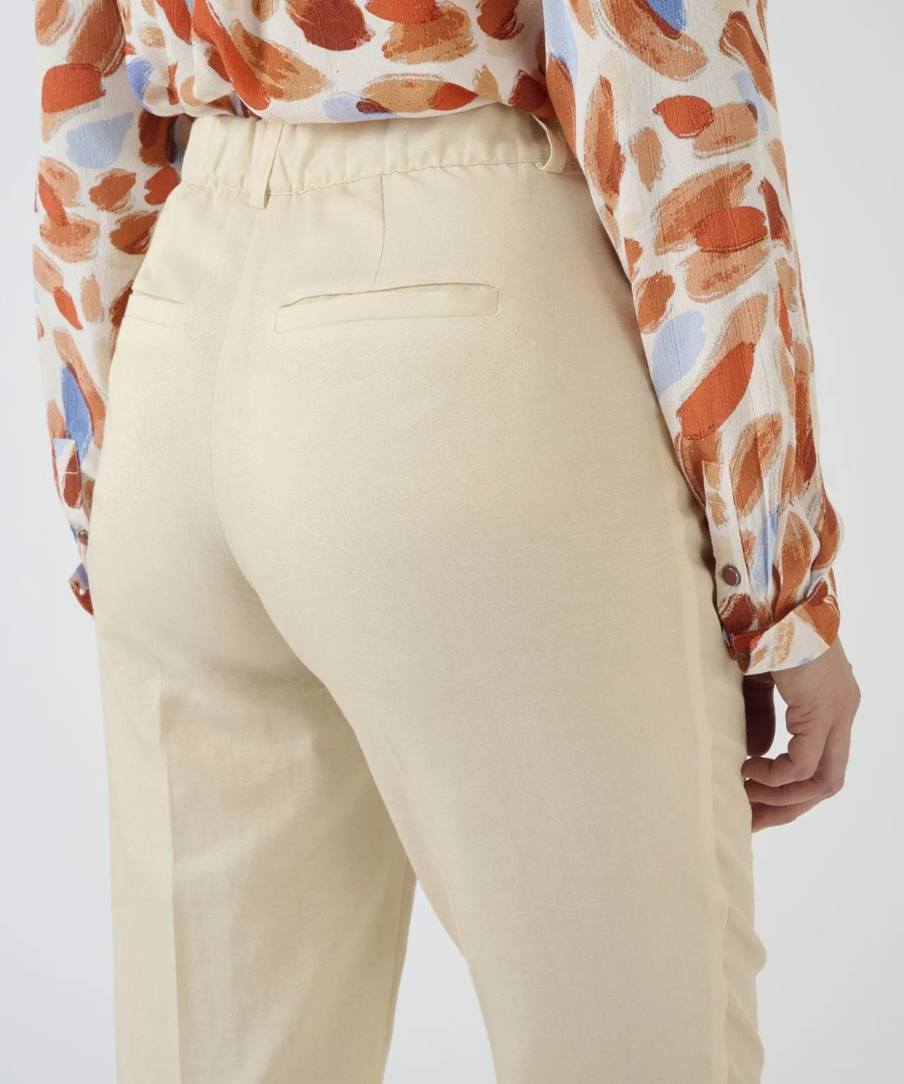 Lyocell Blend Trousers