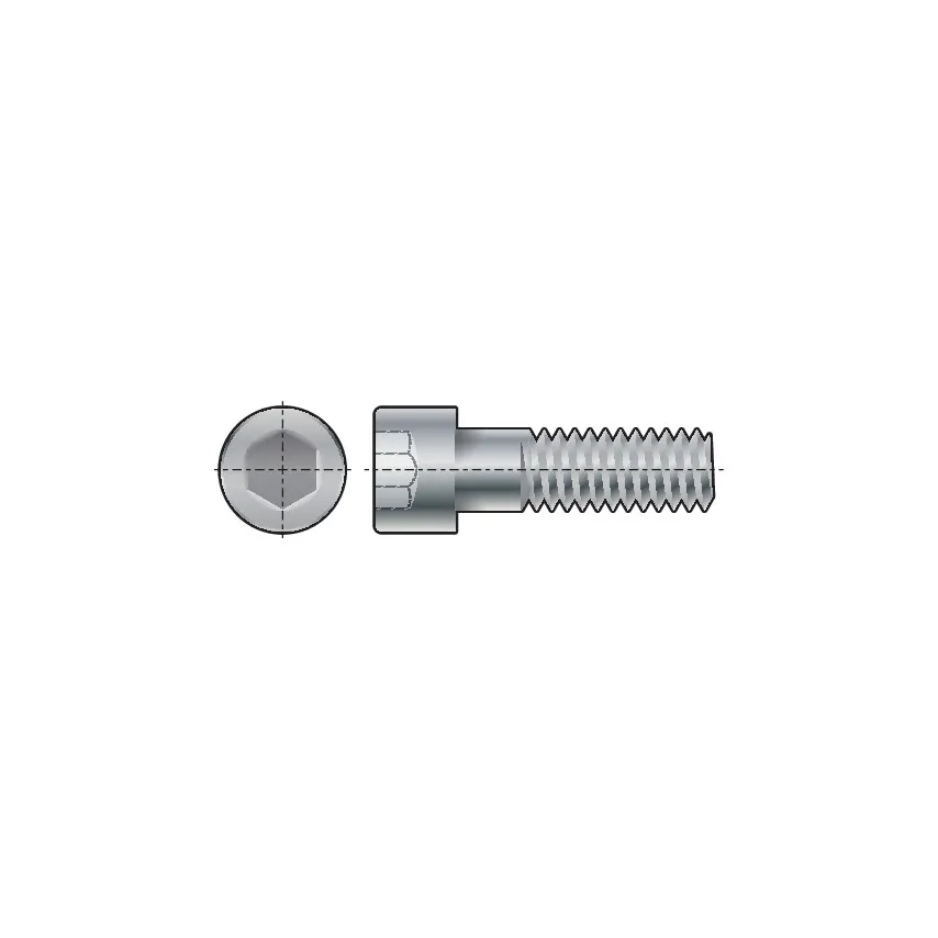 M16 x 50mm Socket Head Cap Screw, BZP, GR-8.8, Pack of 50