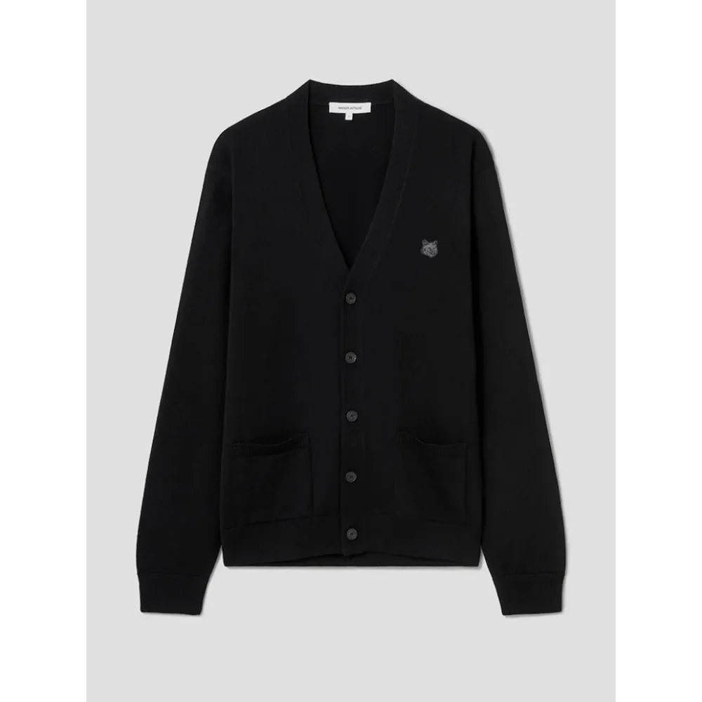 MAISON KITSUNE Designer Unisex Cardigans