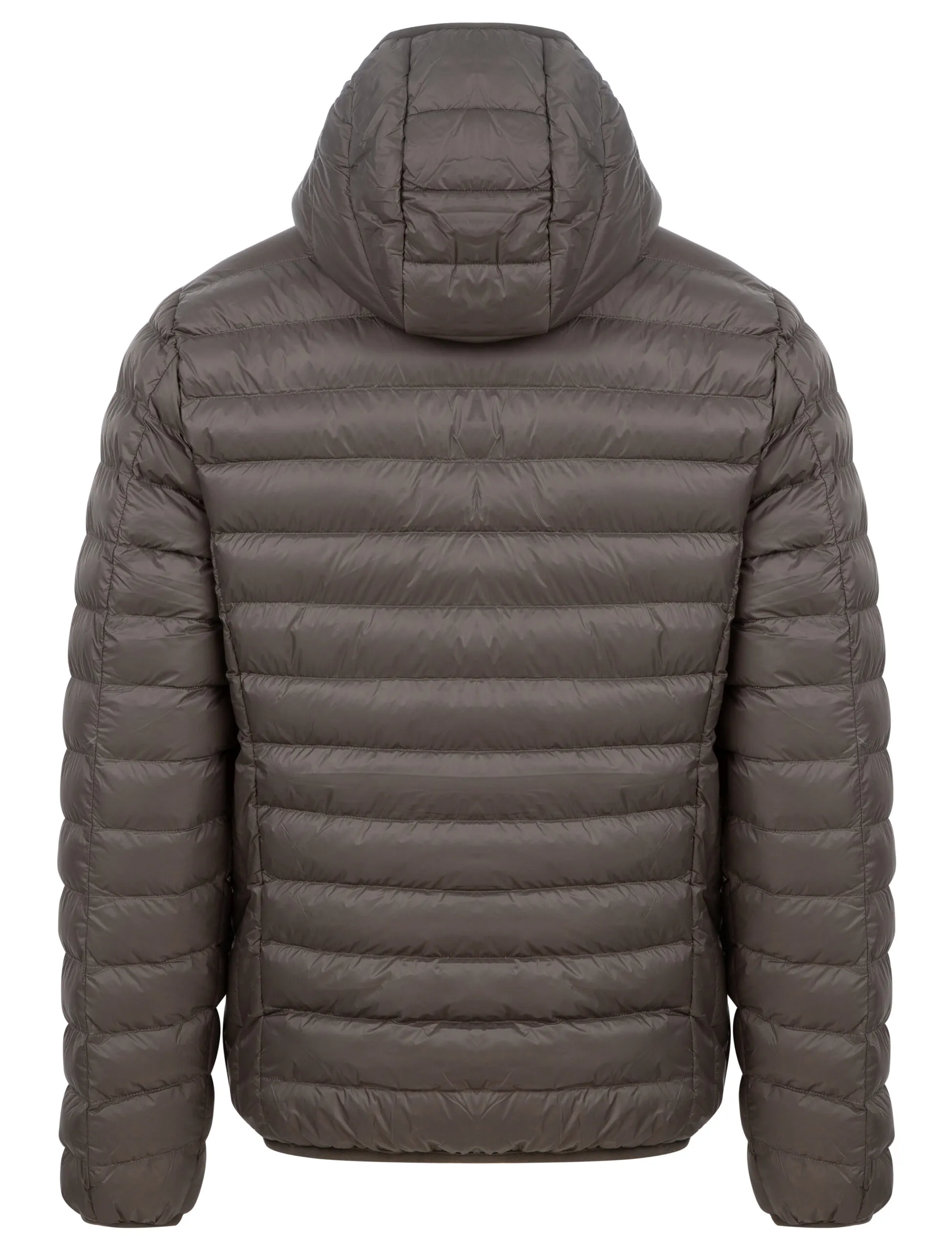 Men's Quilted Padded Puffer Jacket with Hood