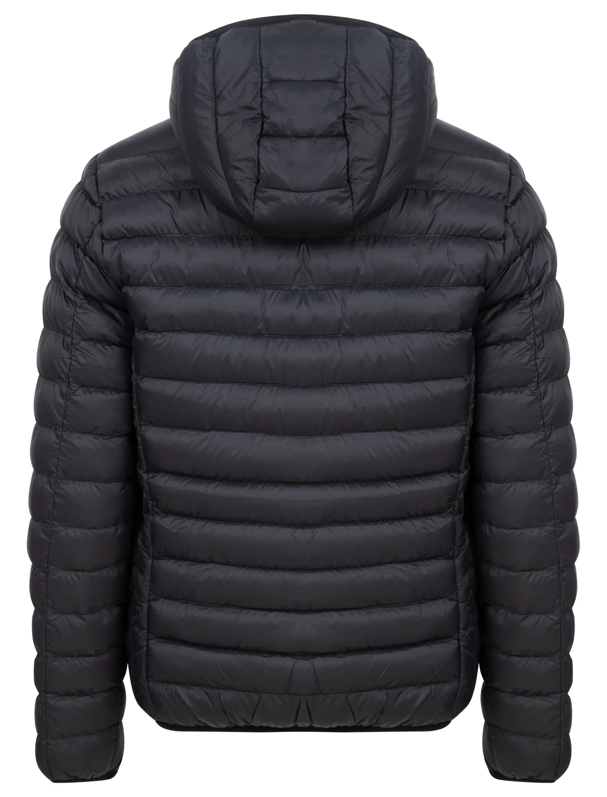 Men's Quilted Padded Puffer Jacket with Hood