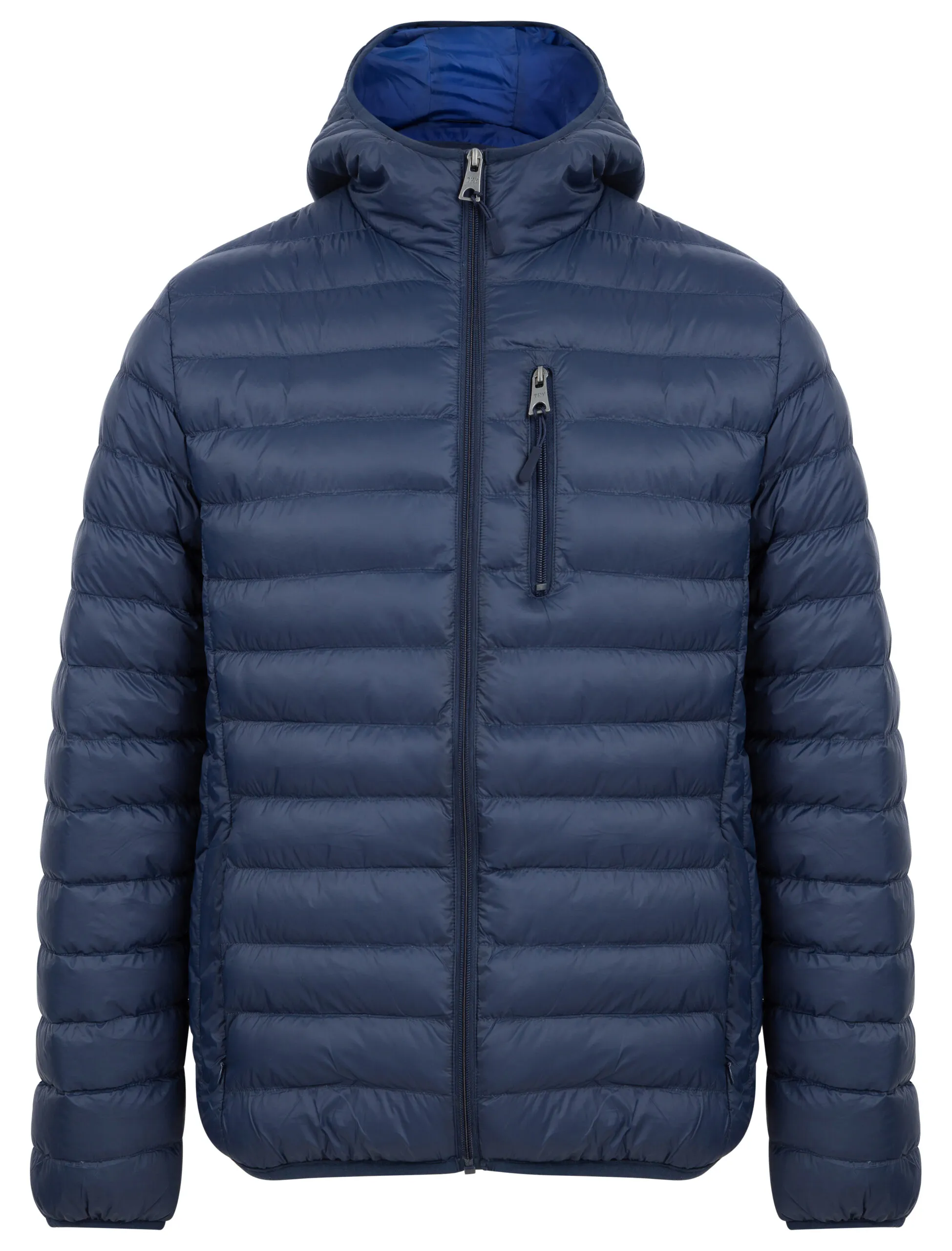 Men's Quilted Padded Puffer Jacket with Hood