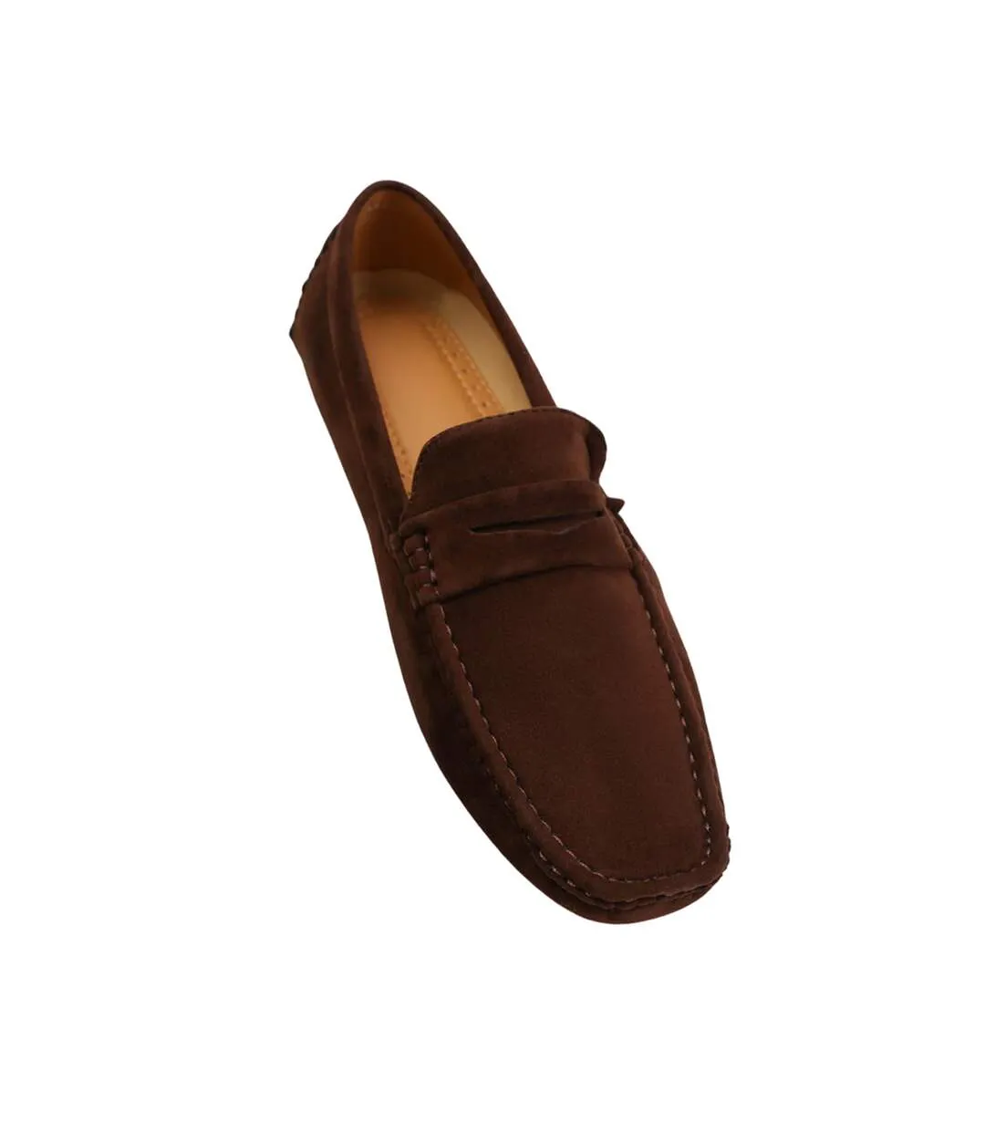 Where's That From Men's Alex Suede Driving Shoes in Brown