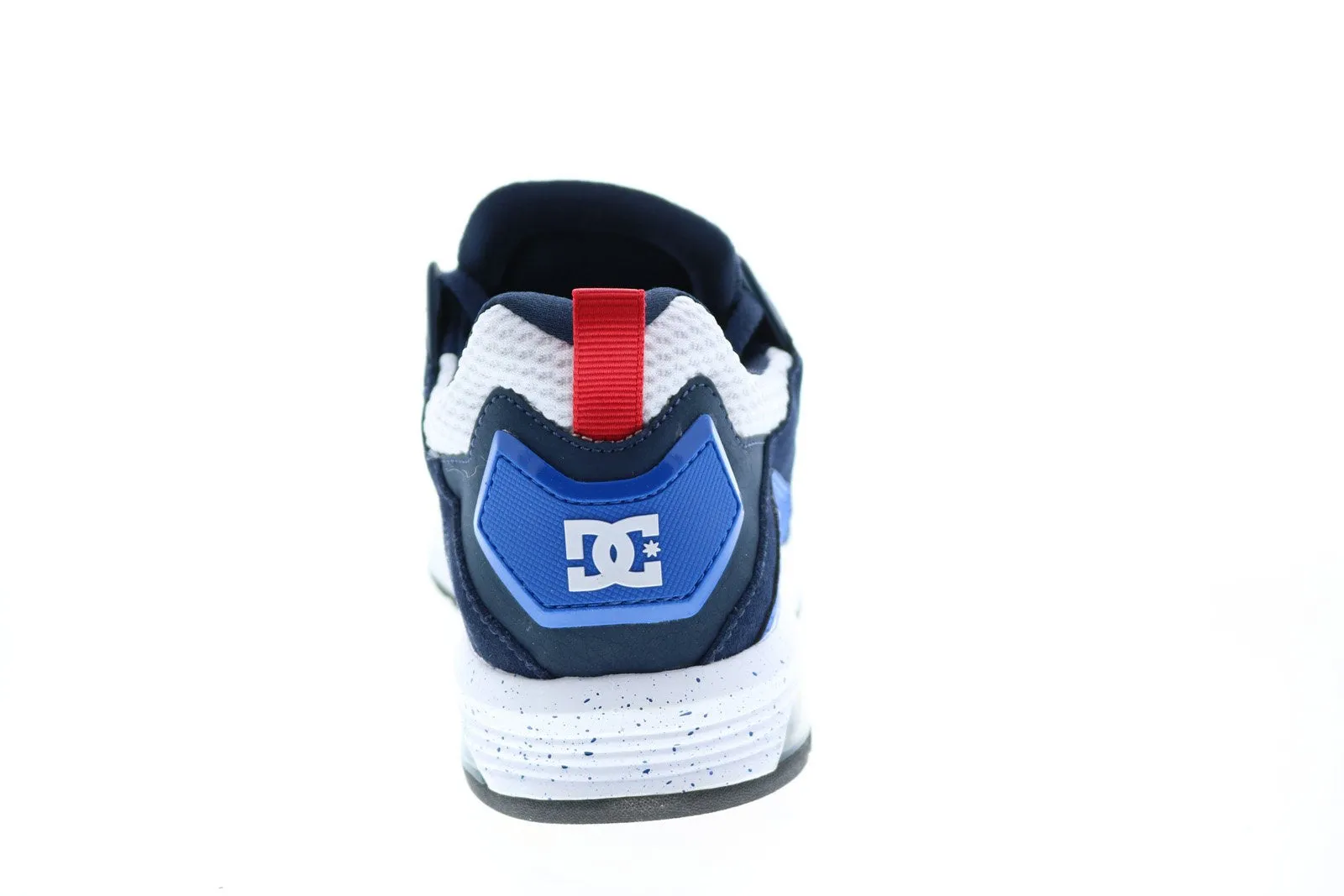 Mens Blue Nubuck Skate Inspired Sneakers Shoes