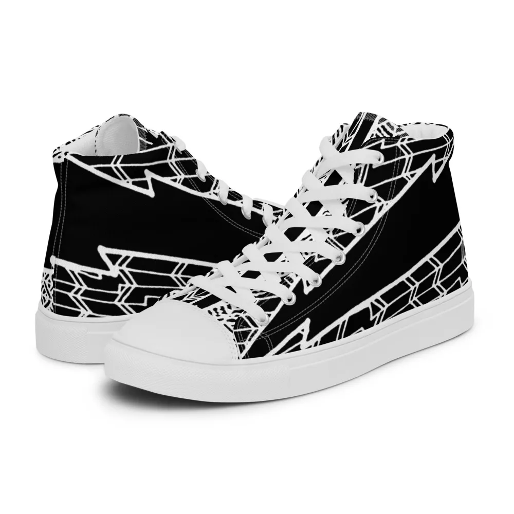 Mens Bullcreek Lightning Canvas High Tops